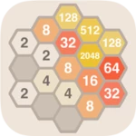 hexic 2048 android application logo